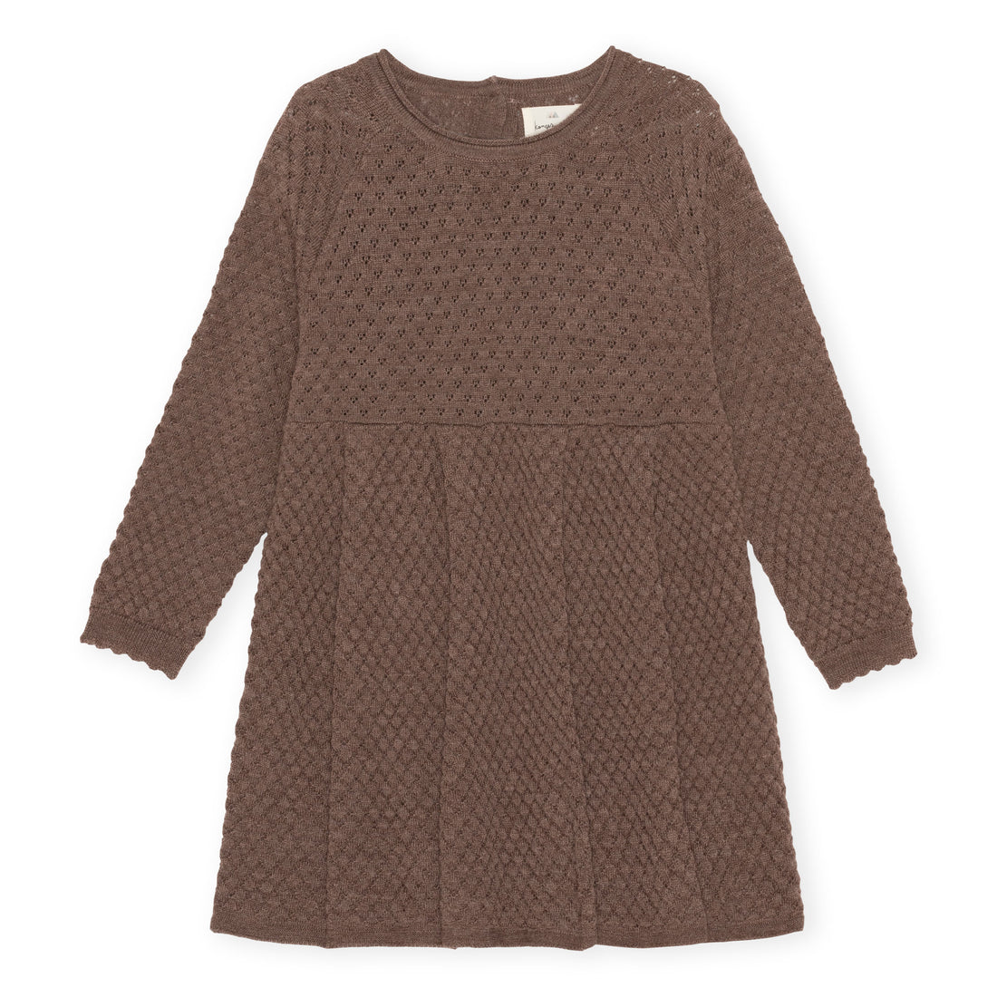 Konges Slojd Iced Coffee Fuzzy Dress