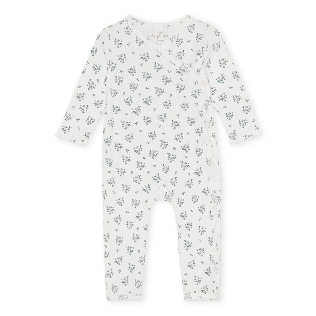 Konges Slojd Clochette Bleue Classic Newborn Onesie Gots
