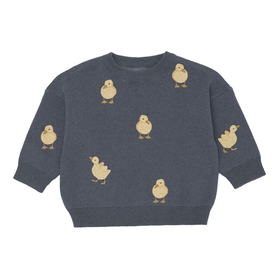 Konges Slojd Magnet Duckling Lapis Knit Blouse