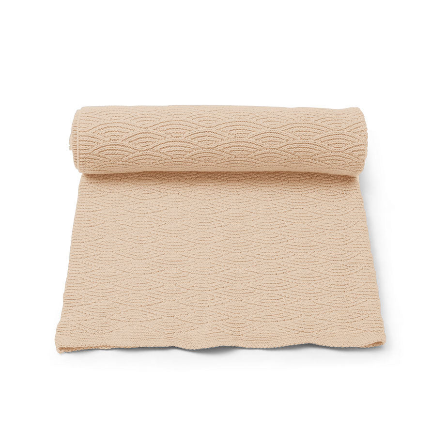Konges Slojd Ivory Cream Pointelle Blanket