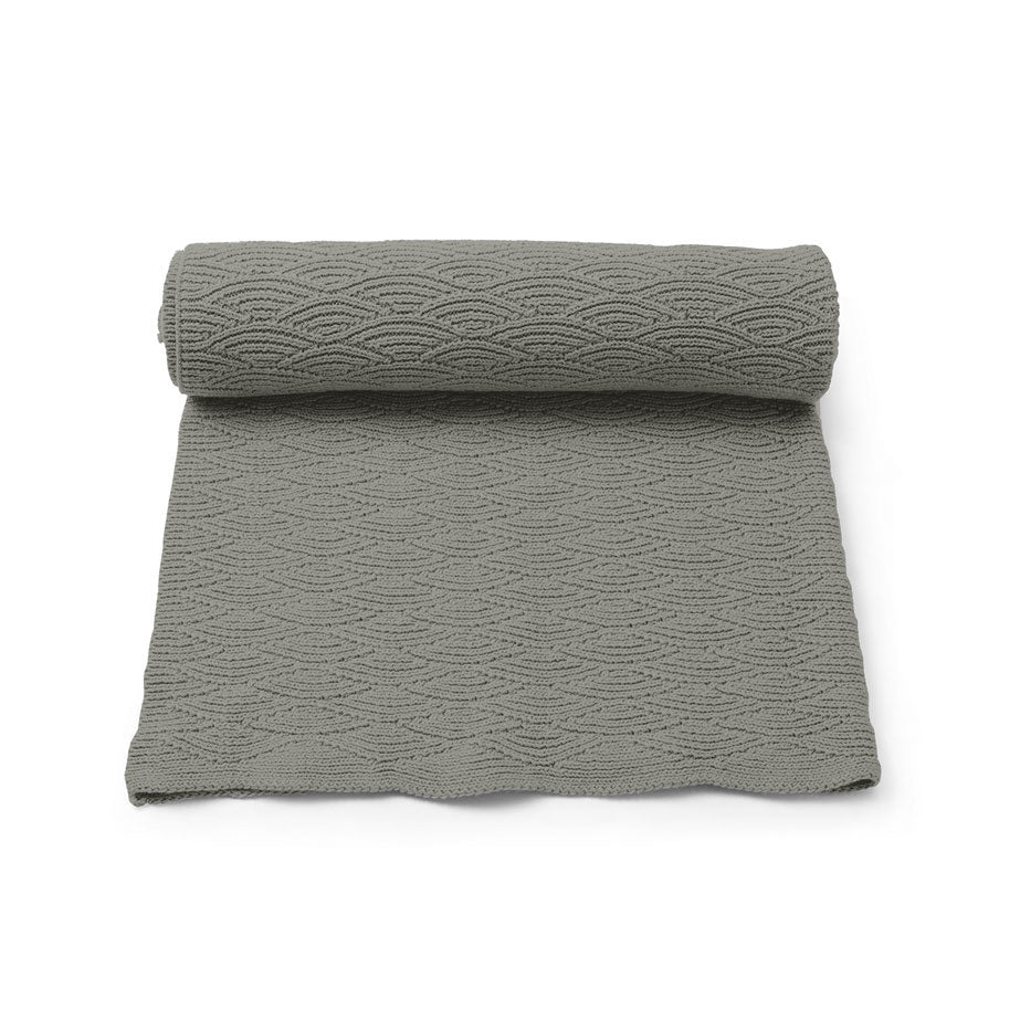 Konges Slojd Mulled Basil Pointelle Blanket