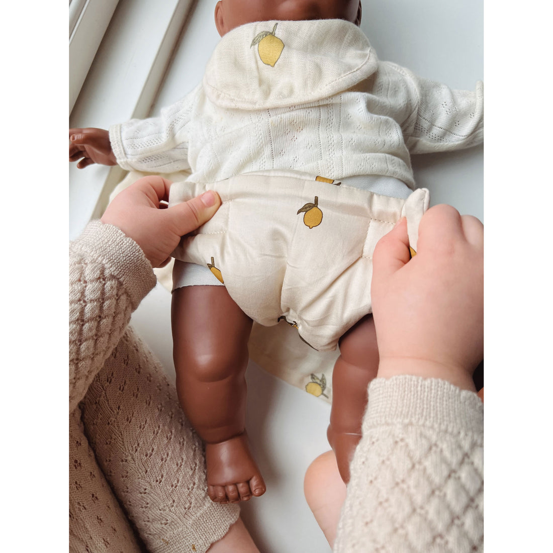 Konges Slojd Lemon Doll Nursery Set