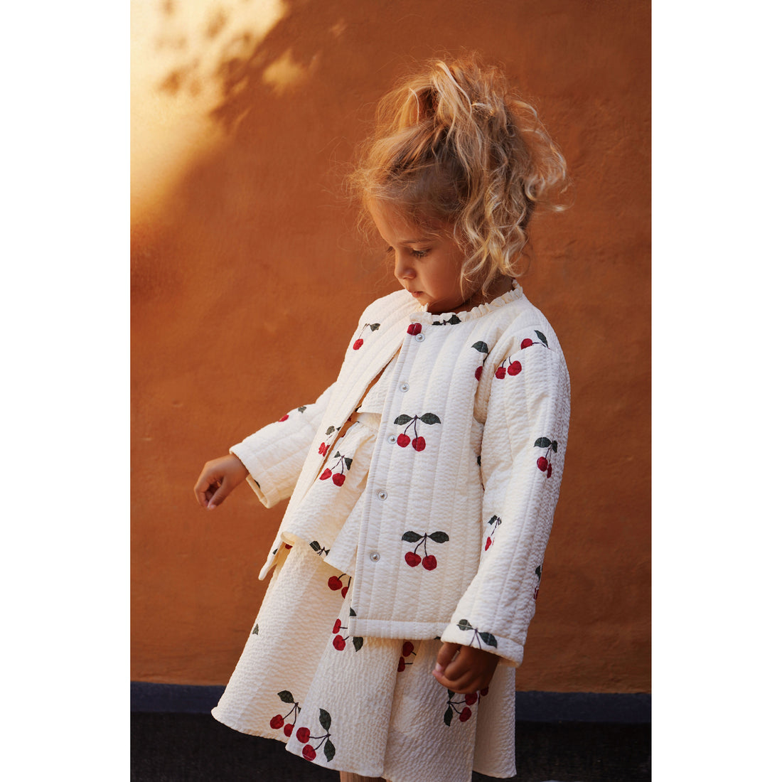 Konges Slojd Mon Grand Cherry Lunella Quilted Jacket