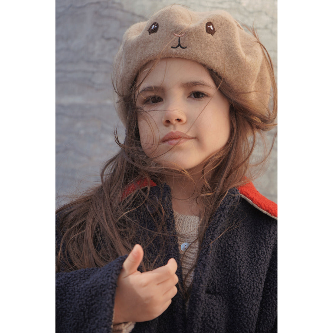 Konges Slojd Bunny Brown Rabbit Andray Beret