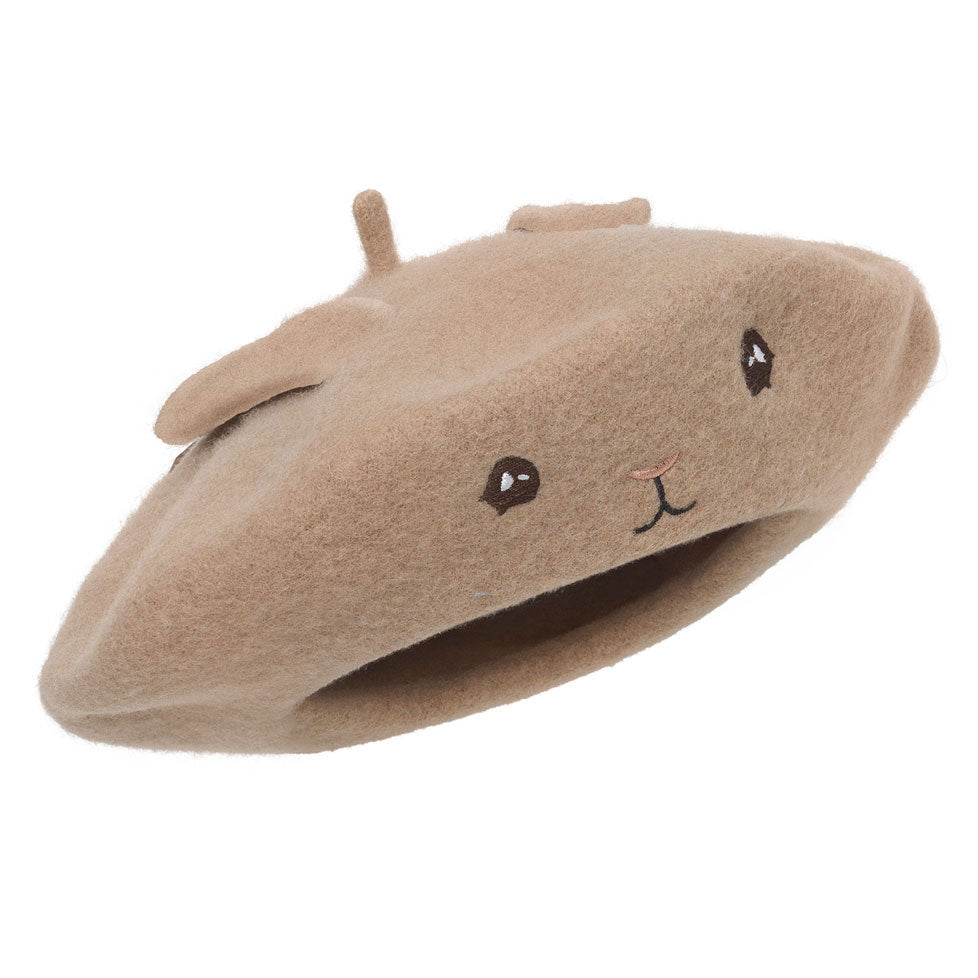Konges Slojd Bunny Brown Rabbit Andray Beret