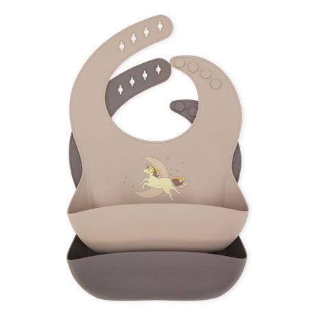 Konges Slojd Unicorn 2 Pack Silicone Bib