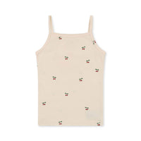 Konges Slojd Cherry/ Toasted Almond Basic 2 Pack Strap Top Gots