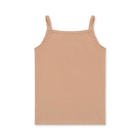 Konges Slojd Cherry/ Toasted Almond Basic 2 Pack Strap Top Gots