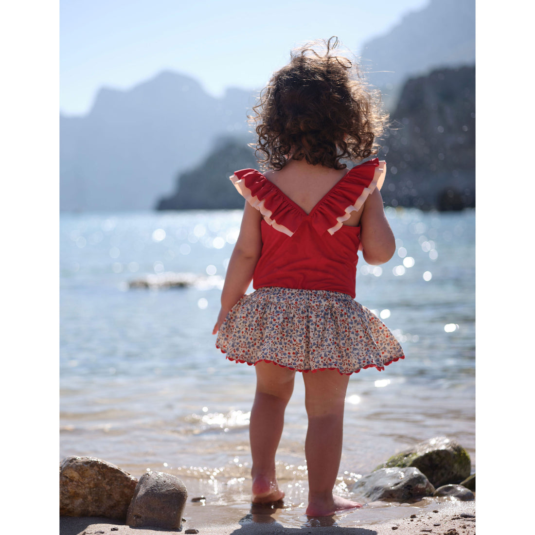 Konges Slojd Barbados Cherry Cerise Swimsuit