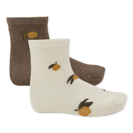 Konges Slojd Lemon 2 Pack Jacquard Socks
