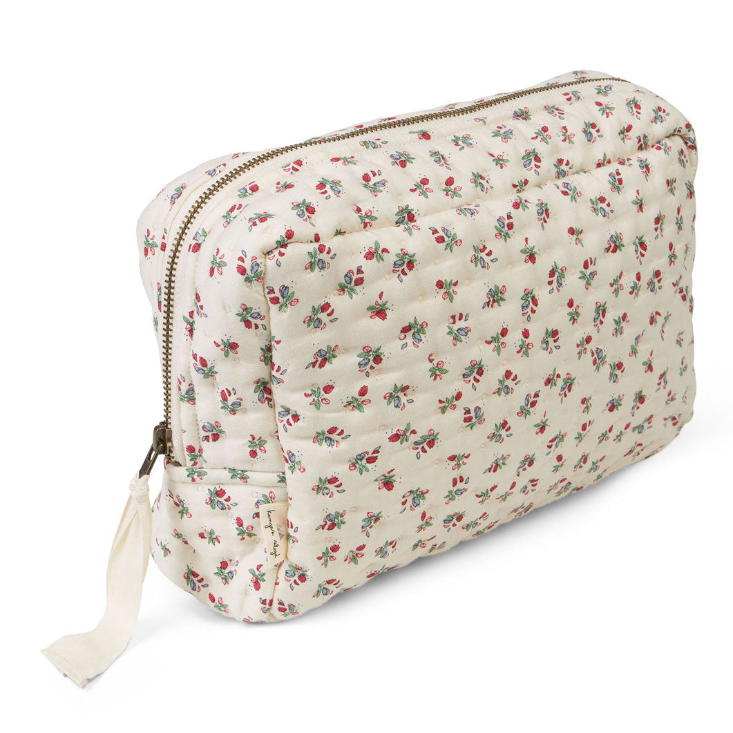 Konges Slojd Fleur Tricolore Big Quilted Toiletry Bag