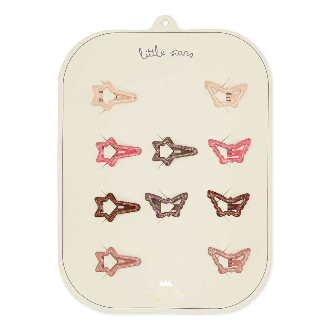 Konges Slojd Magic 10 Pack Junior Hair Clips Mix