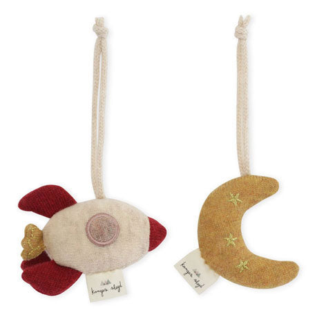 Konges Slojd Multi 2 Pack Activity Moon/Rocket