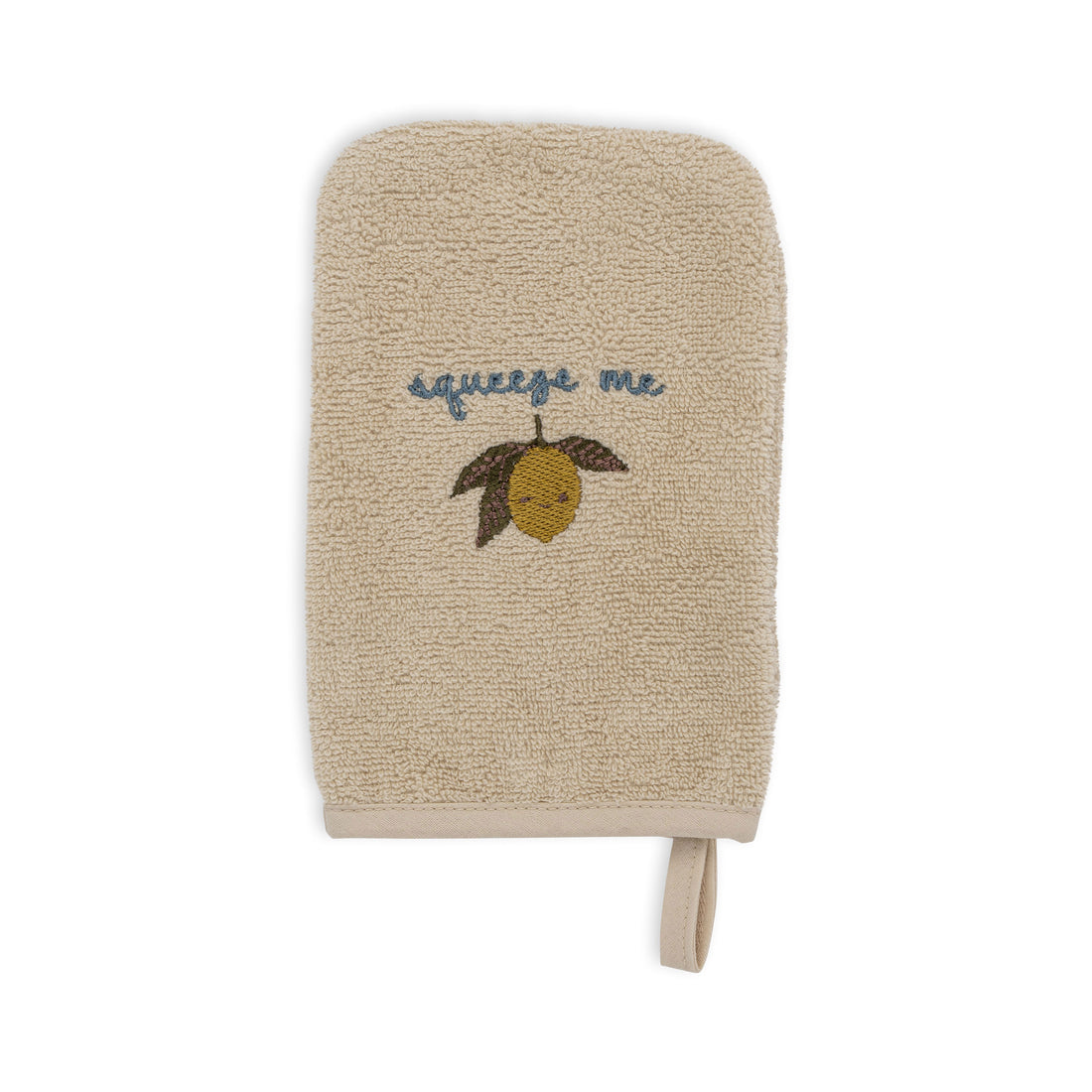 Konges Slojd Lemon 3 Pack Washcloth Embroidery