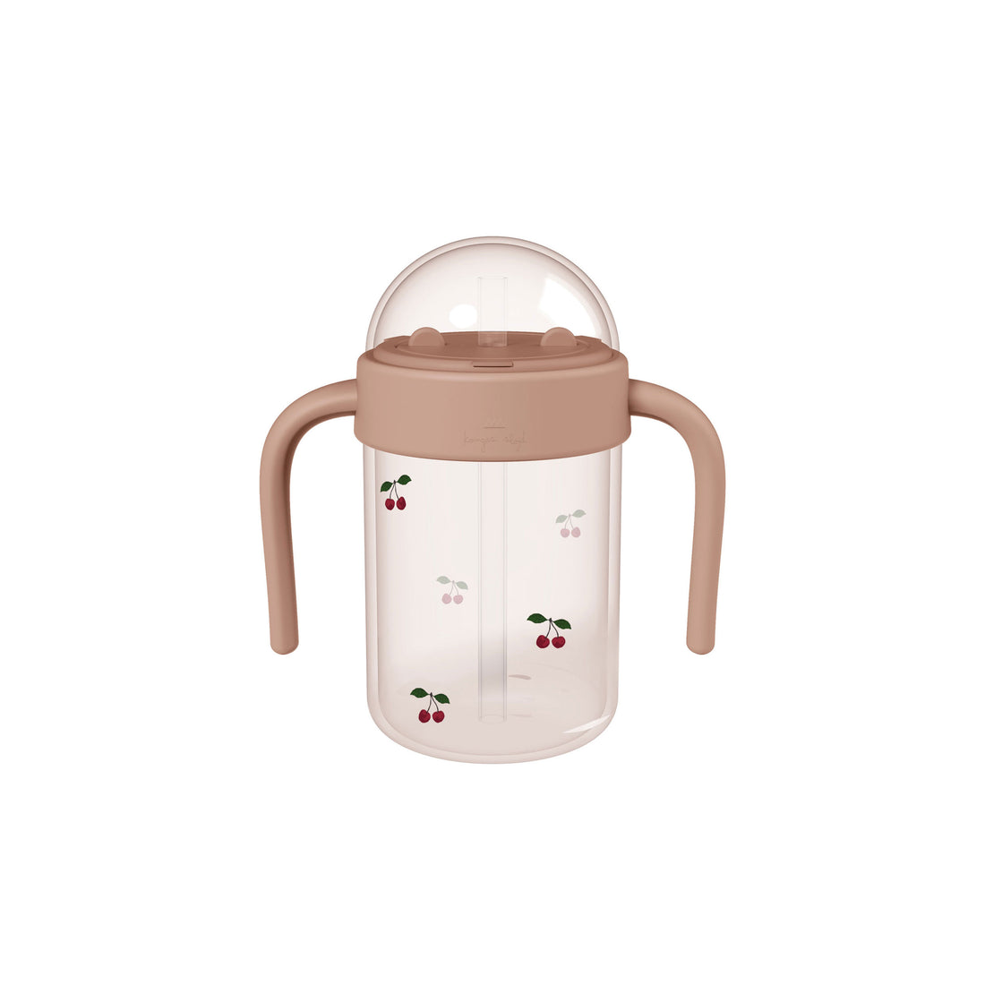 Konges Slojd Cherry Baby Bottle With Handle