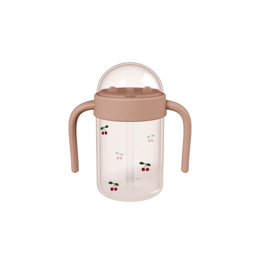 Konges Slojd Cherry Baby Bottle With Handle