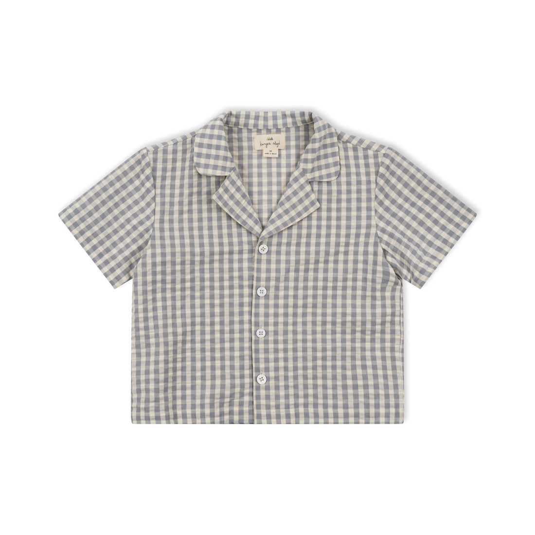 Konges Slojd Sleet Check Kim Ss Shirt