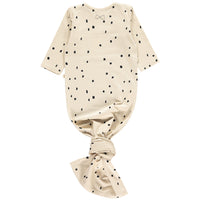Mini Sibling Oatmeal Confetti Sleep Suit