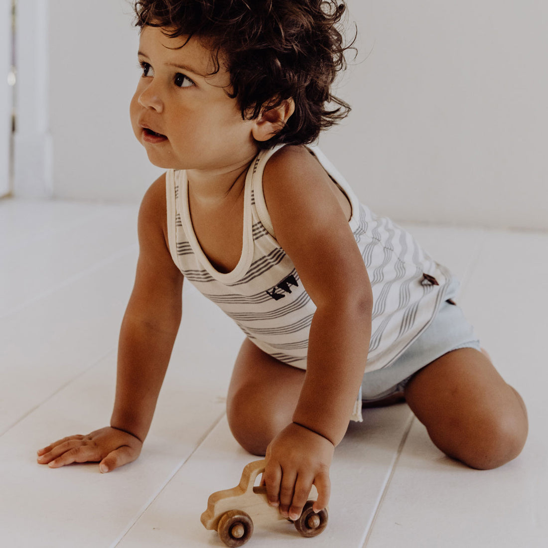 Kidwild Denim Organic Bloomer