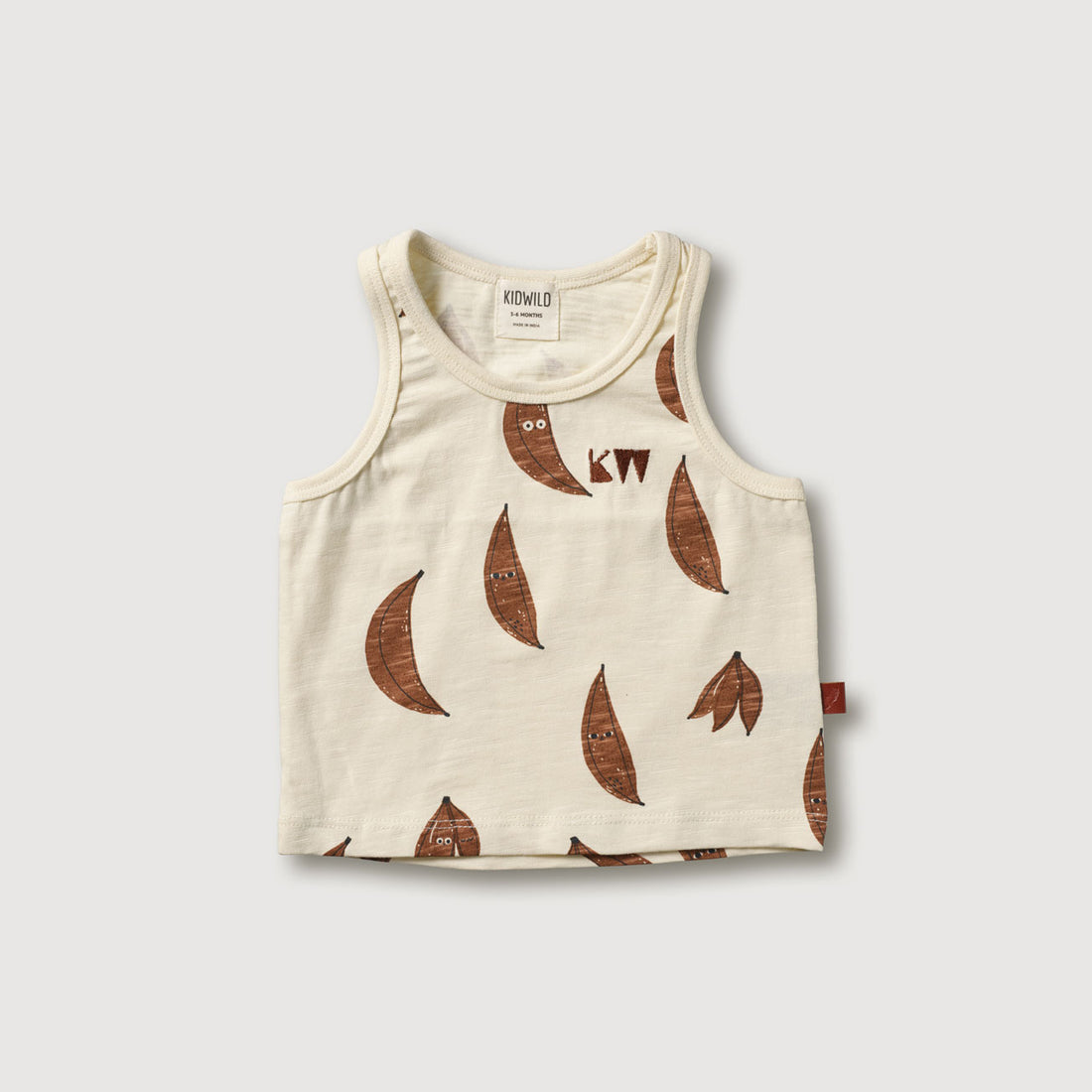 Kidwild Banana AOP Organic Tank