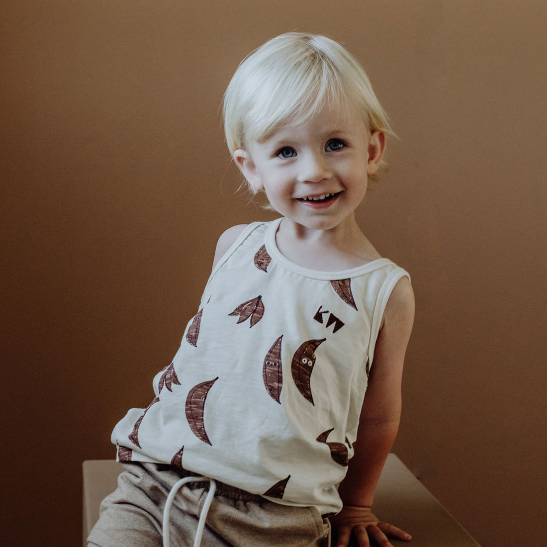 Kidwild Banana AOP Organic Tank