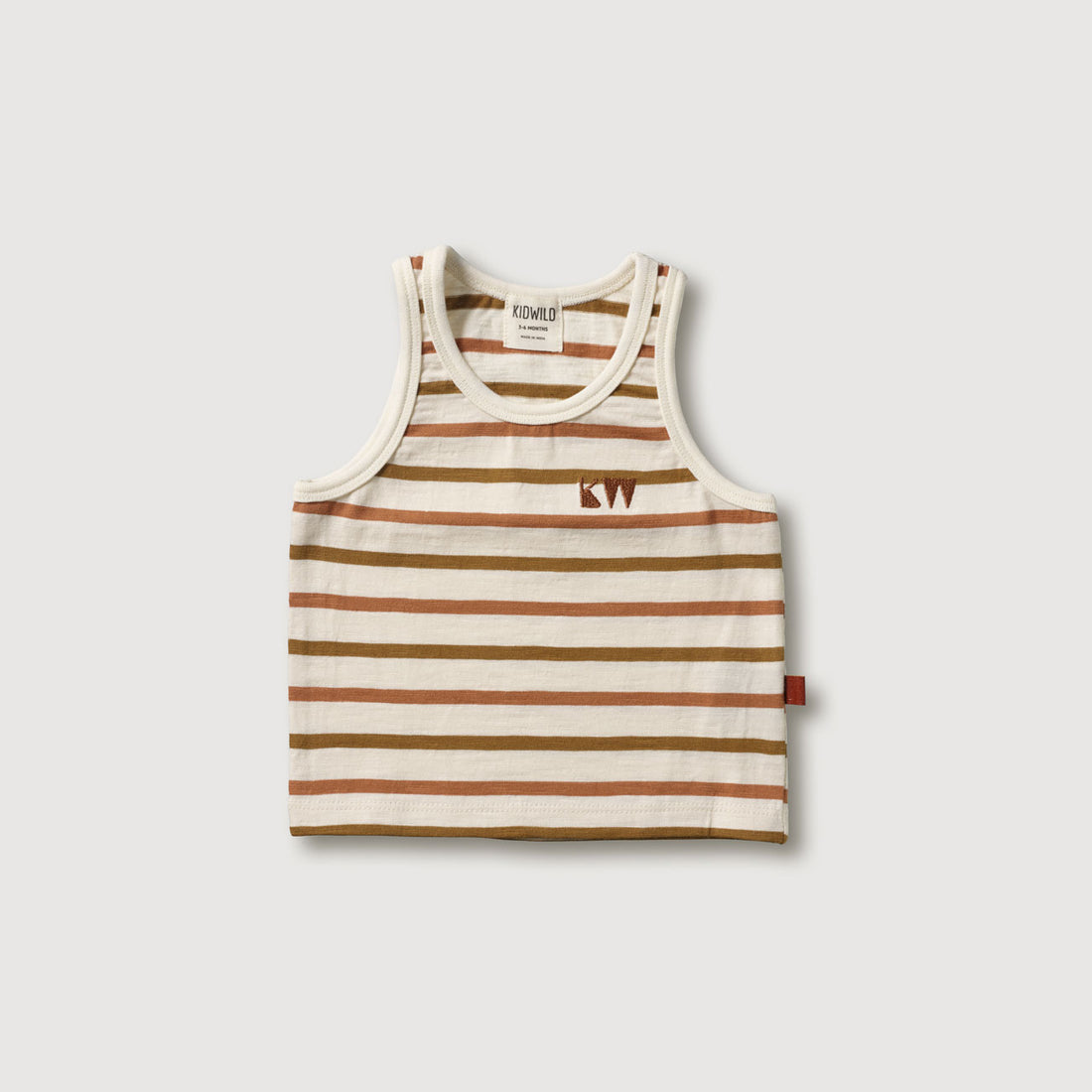 Kidwild Multi Stripe Organic Tank