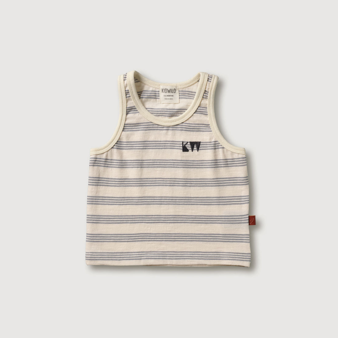 Kidwild Mist Stripe Organic Tank