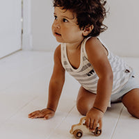 Kidwild Mist Stripe Organic Tank
