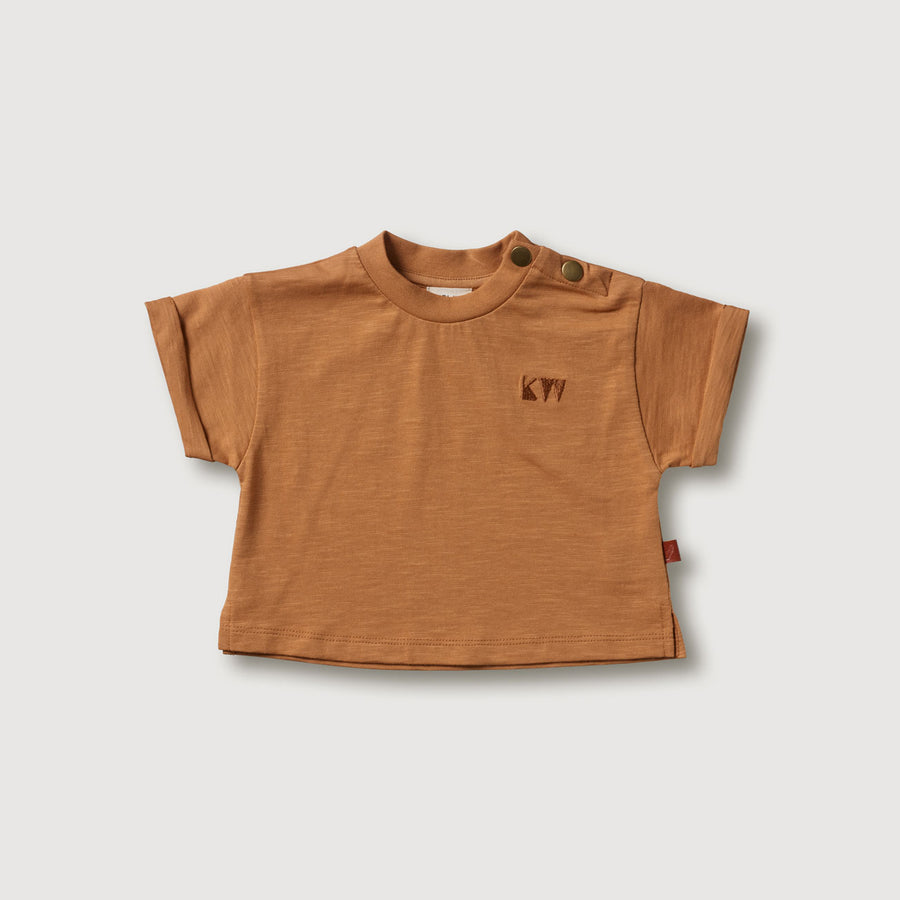 Kidwild Fawn Organic Boxy Tee