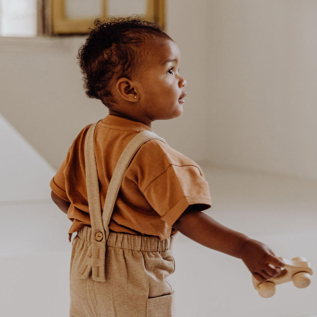 Kidwild Fawn Organic Boxy Tee