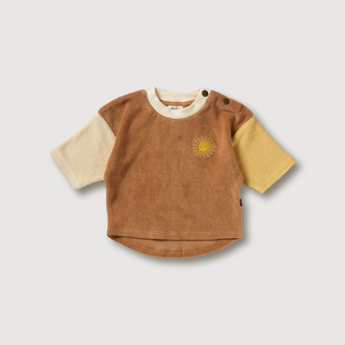 Kidwild Colorblock Organic Boxy Sweatshirt