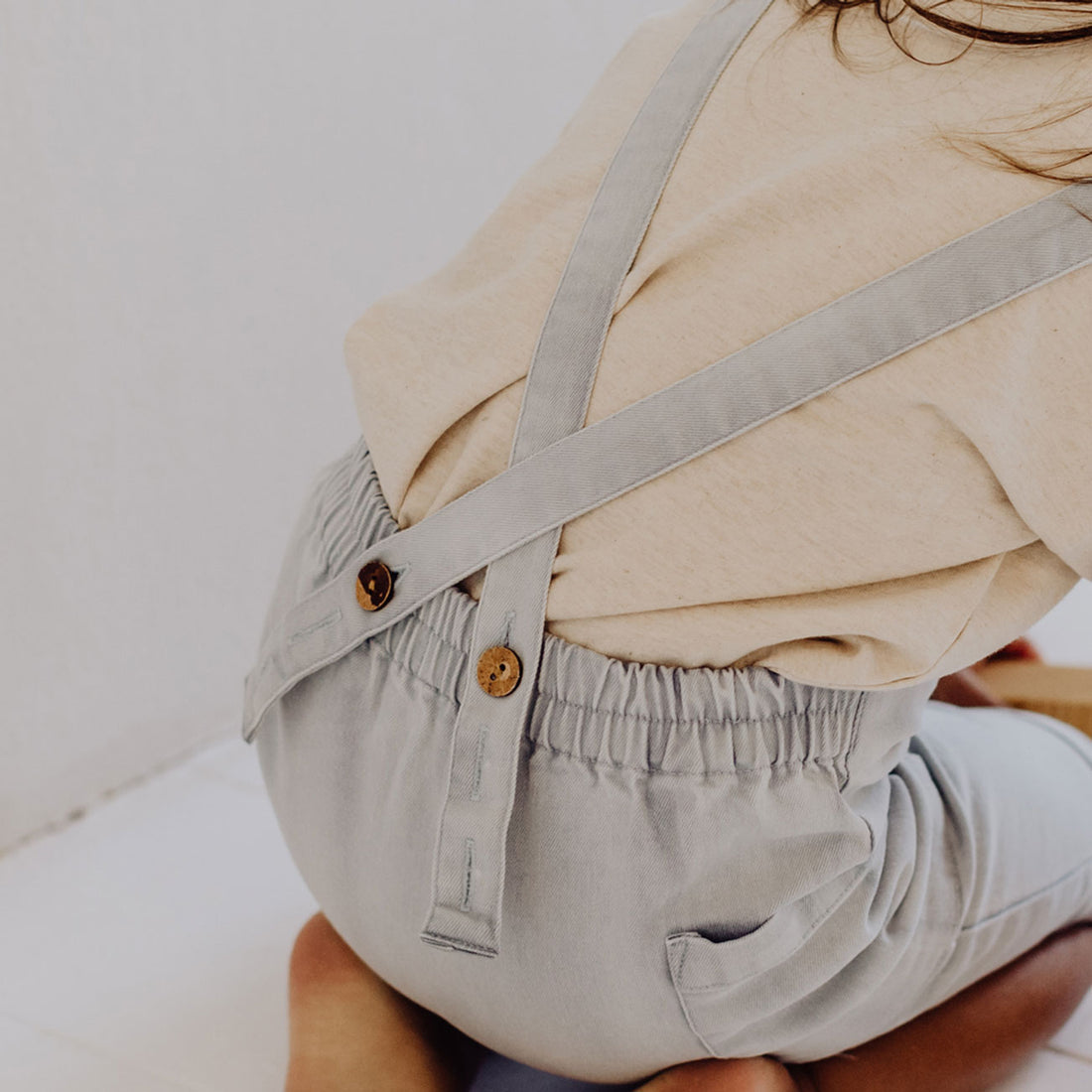 Kidwild Denim Organic Overalls