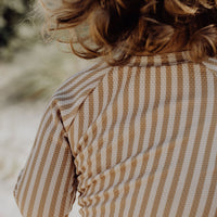 Kidwild Honey Stripe One Piece Rashguard