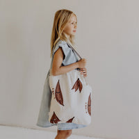 Kidwild Banana AOP Canvas Tote Bag