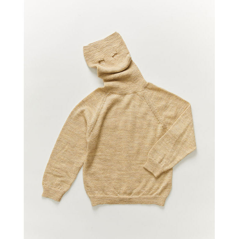 Oeuf Knit Turtleneck-Bright Beige