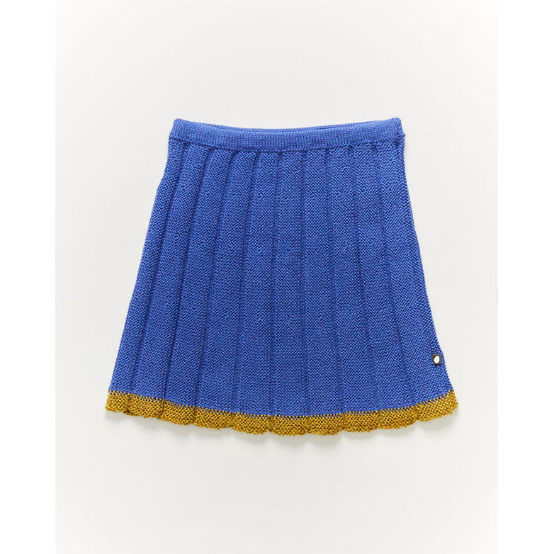 Oeuf Scalloped Skirt-Royal Blue