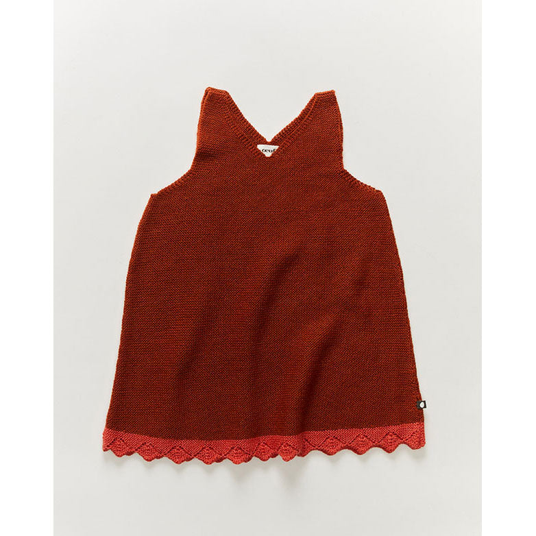 Oeuf V Neck Dress-Sequoia