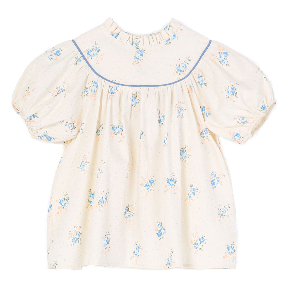 Cera una volta Flower Fluo Kaya Blouse