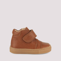Petit Nord Cognac Kicks with Velcro
