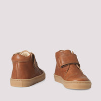 Petit Nord Cognac Kicks with Velcro