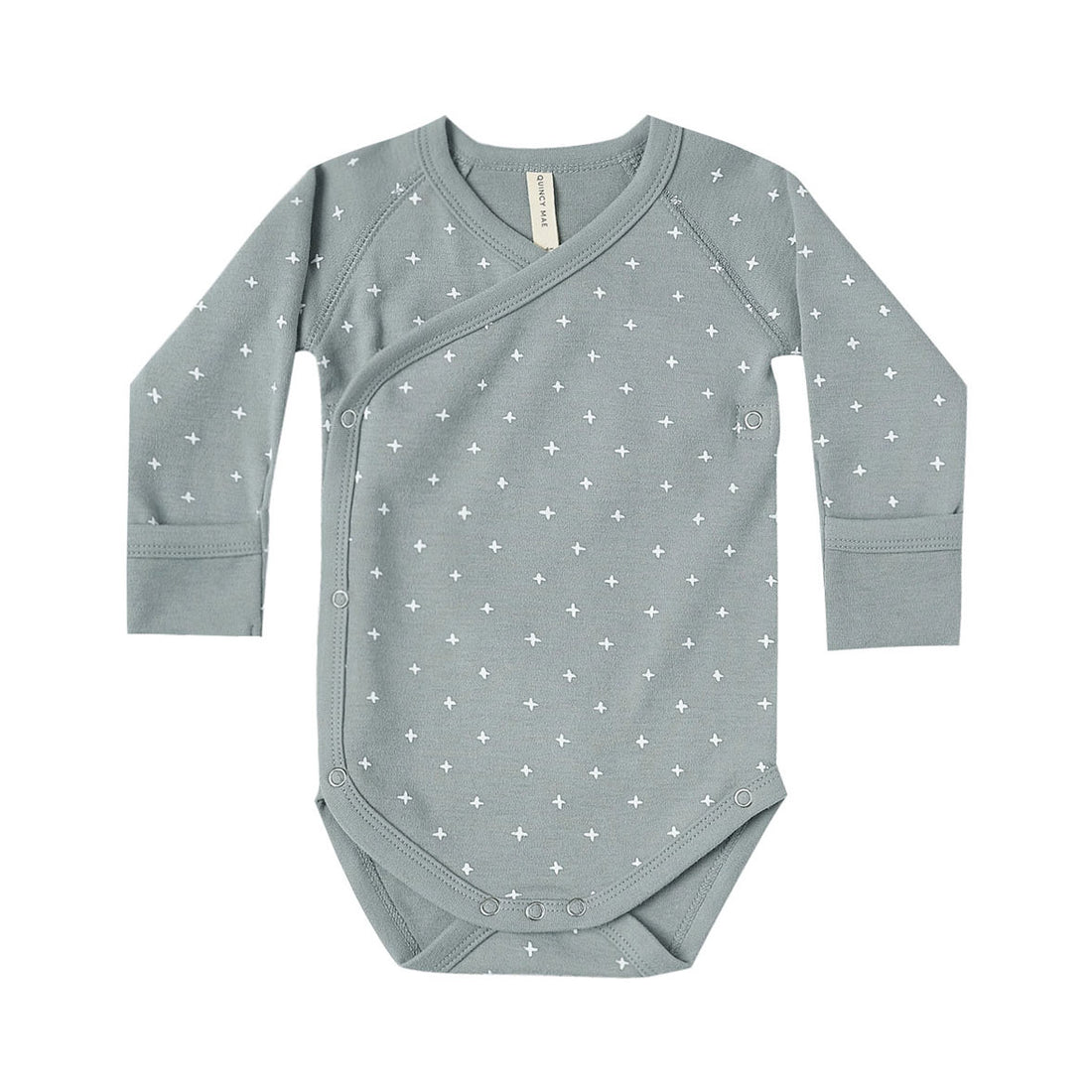 Quincy Mae Ocean Kimono Onesie