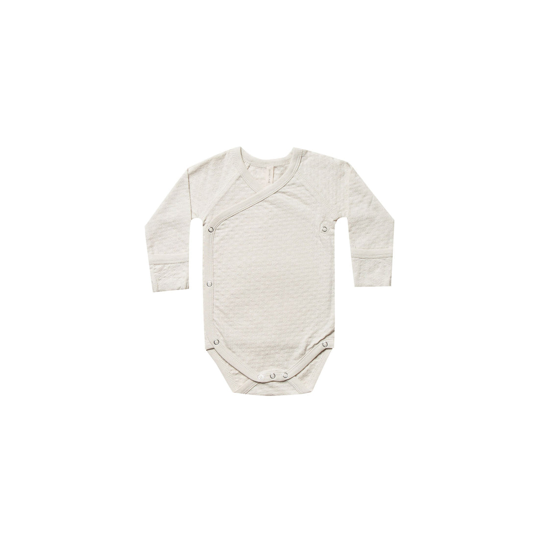 Quincy Mae Pebble Organic Pointelle Kimono Onesie