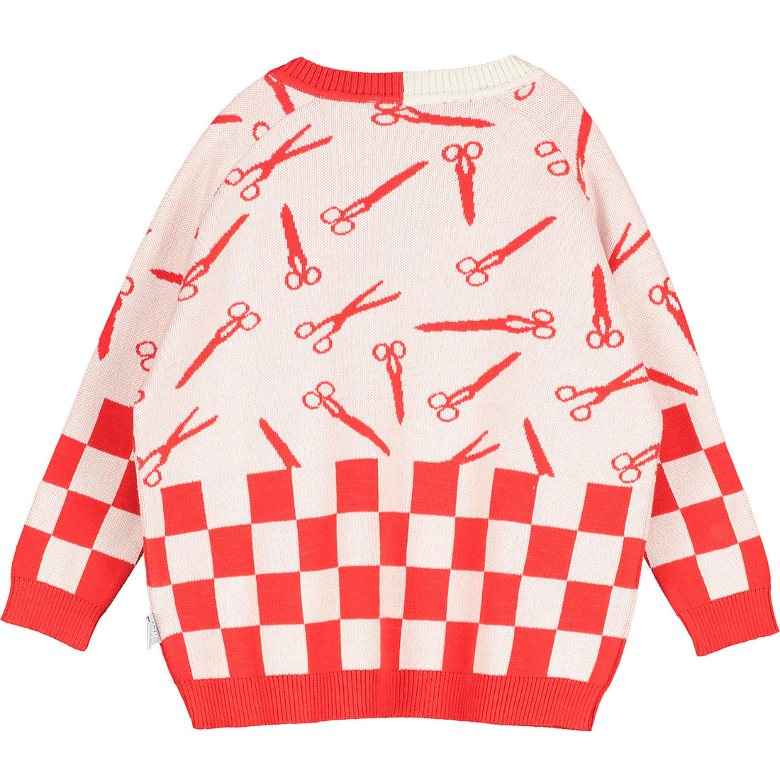 Beau Loves Red Rock Paper Scissors Knit Cardigan