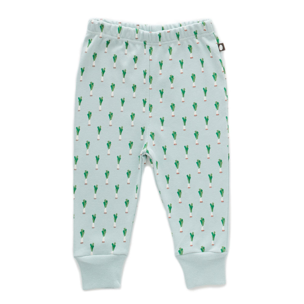 Oeuf Leek Print Leggings