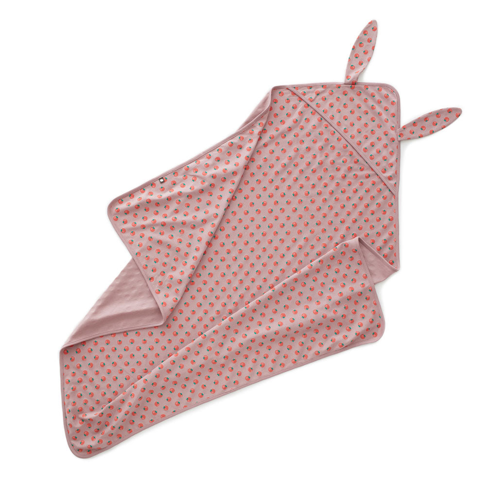 Oeuf Tomato Print Bunny Blanket