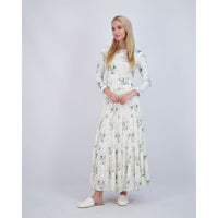 Ava and Lu Botanical Print Top