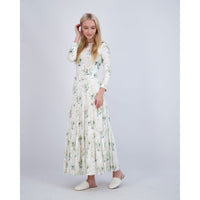 Ava and Lu Botanical Print Maxi Skirt