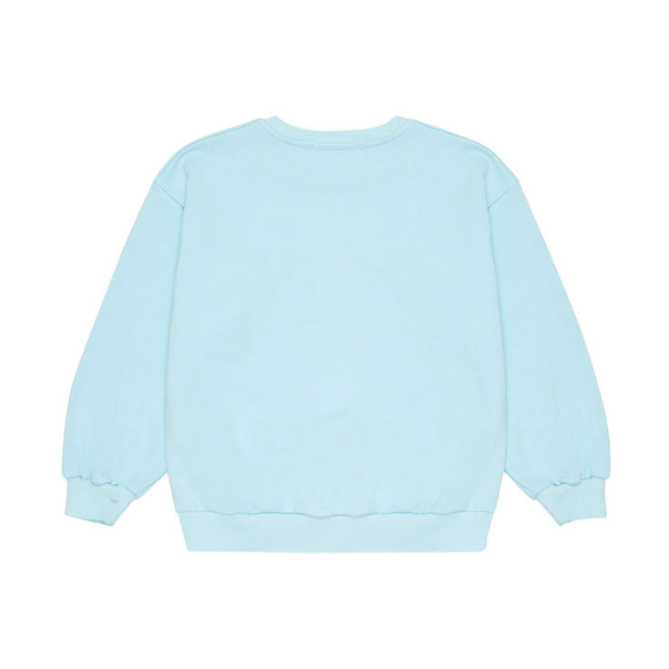 The New Society Light Blue Lapace Sweater