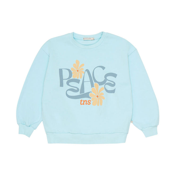 The New Society Light Blue Lapace Sweater