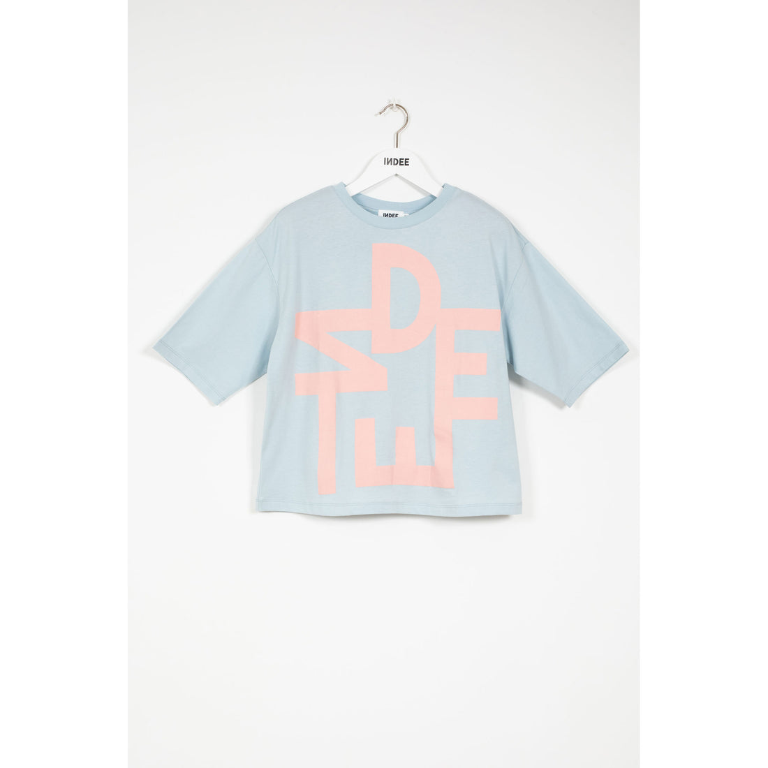 Indee Printed Cropped Box T-Shirt
